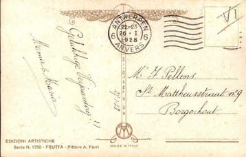 Légumes et fruits - Carte postale (161) - 1900-1999