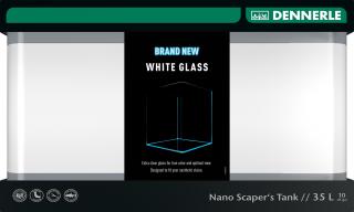 Dennerle Nano Tank - white glass, Dieren en Toebehoren, Verzenden, Nieuw
