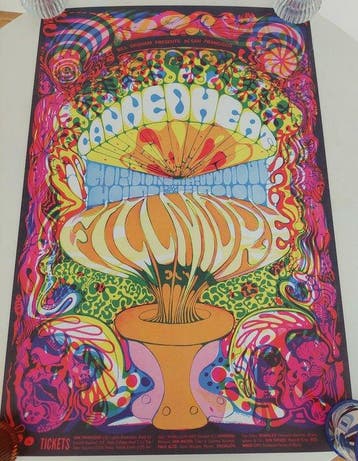 Lee Conklin - Bill Graham Fillmore West San Francisco -