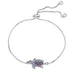 Fako Bijoux - Dames Armband Schildpadje Strass - Verstelbaar, Verzenden, Nieuw