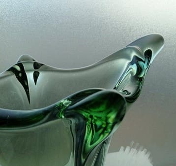 Vase - Cristal - Val Saint-Lambert cristal, Antiek en Kunst