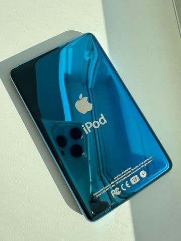Apple - iPod Classic 6th Gen – 256GB SSD – Blue –, Nieuw