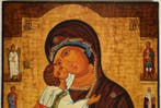 Icoon - Russische orthodoxe icoon Onze-Lieve-Vrouw van