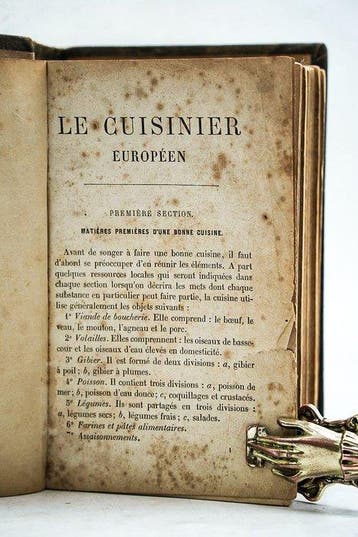 Jules Bretueil - Le Cuisinier Européen - 1860