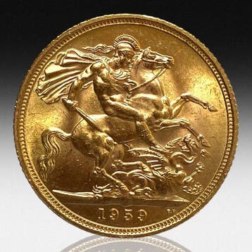 Verenigd Koninkrijk. Elizabeth II. Sovereign 1959