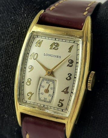 Longines - Art Deco Manual-Wind Dress Watch - Zonder
