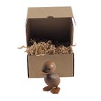 Houten pop Eendje naturel, Verzenden