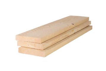 STEIGERHOUT NIEUW | Steigerplanken | Gedroogd | Geschaafd, Bricolage & Construction, Bois & Planches, Ophalen of Verzenden, Plank