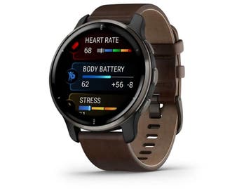 Garmin Venu 2 Plus - Smartwatch - 5 ATM waterdicht - Zwart, Verzenden