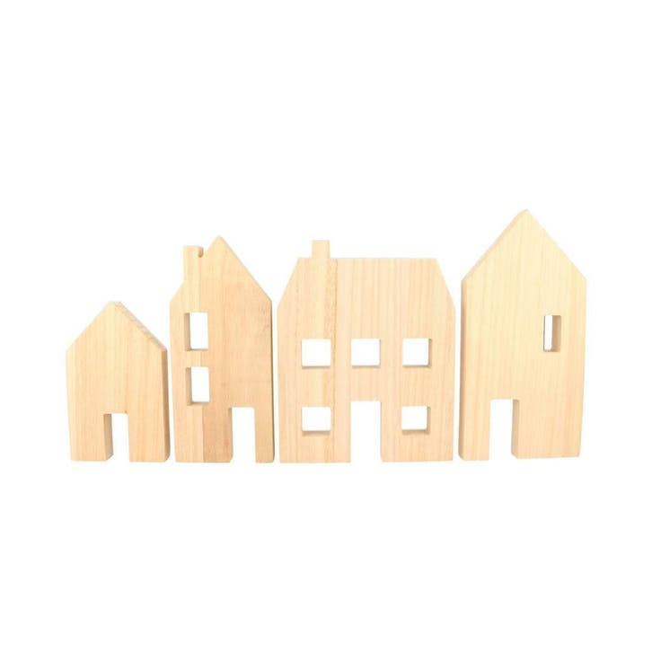 Artemio Houten huisjes (4), Enfants & Bébés, Jouets | Éducatifs & Créatifs, Enlèvement ou Envoi