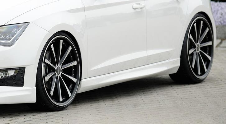 Rieger side skirt | Leon (5F) 2012-2020 - 5-drs., 5-drs. (ST, Auto-onderdelen, Carrosserie, Nieuw, Seat, Verzenden