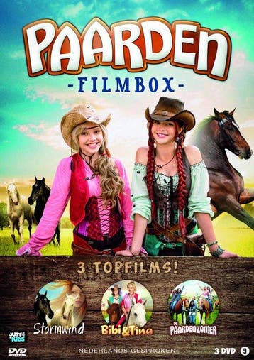 Paarden filmbox 3 topfilms (dvd tweedehands film), Cd's en Dvd's, Ophalen of Verzenden, Nieuw in verpakking