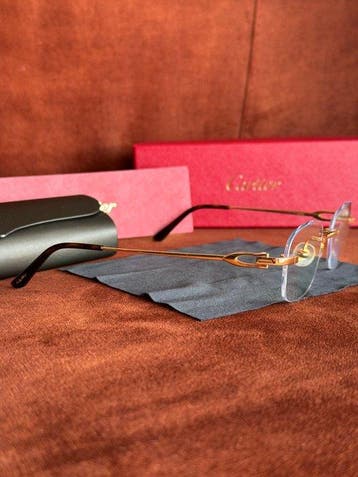 Cartier - C Decor Rimless - Lunettes de vue, Nieuw