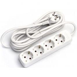 Stekkerdoos verlengsnoer 3680W - 4 stopcontacten wit licht s, Doe-het-zelf en Bouw, Verzenden, Nieuw