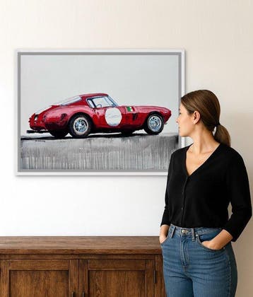 Angie Brooksby Art - Ferrari Collection n 5