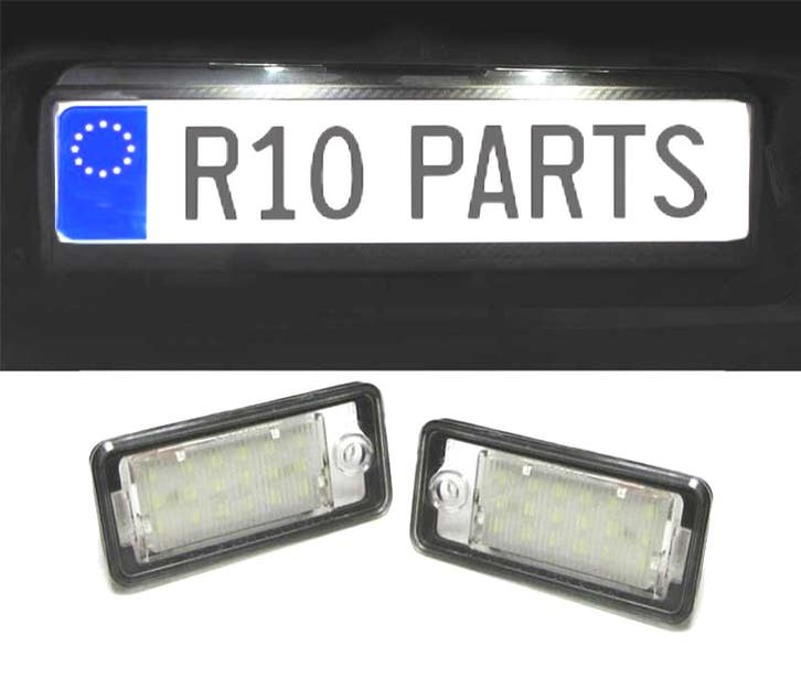 ÉCLAIRAGE PLAQUE D´IMMATRICULATION LED AUDI A3 S3 03-08, Auto-onderdelen, Verlichting, Verzenden