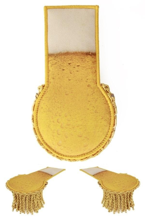 Set Schouder Epaulette Bier, Hobby & Loisirs créatifs, Articles de fête, Envoi