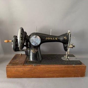 Jones Sewing Machine Company Machine à coudre - Fer -