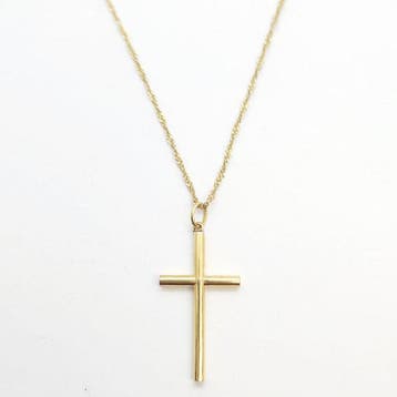 Collier avec pendentif - 18 carats Or jaune