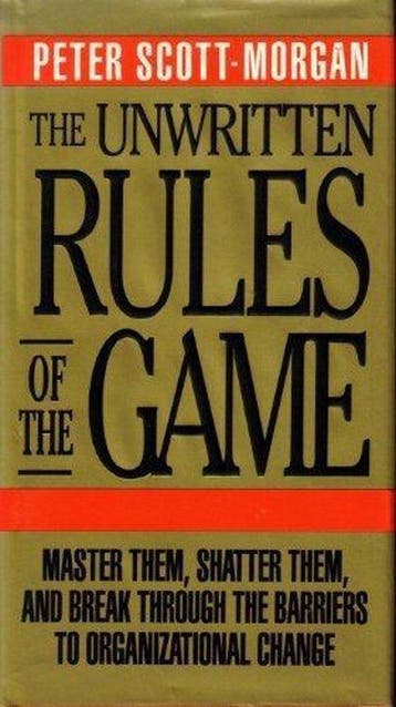 Unwritten Rules of the Game 9780070570757 Peter Scott-Morgan, Verzenden, Gelezen, Peter Scott-Morgan
