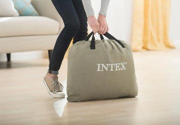 Intex Comfort-Plush High-Rise luchtbed 2 pers. 152x203x56 cm, Ophalen of Verzenden, Nieuw