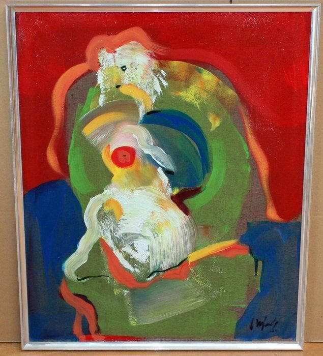 Carlos Méndez (1943) - Airo XII, Antiek en Kunst, Kunst | Schilderijen | Klassiek