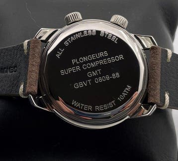 Landeron Compresor GMT Vintage - Heren - na 2025