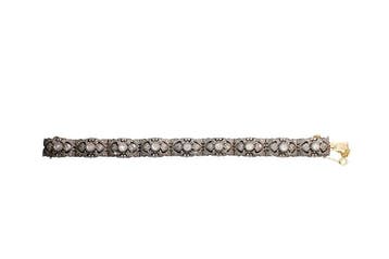 Armband - 19.2 kt. Geel goud - Diamanten uit de negentiende, Nieuw