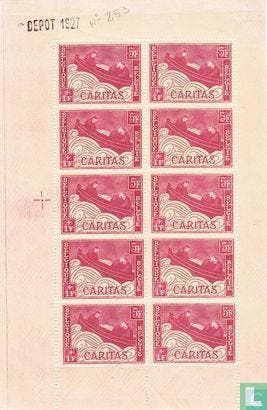 België - Bootje - 1927, Verzenden, Postfris