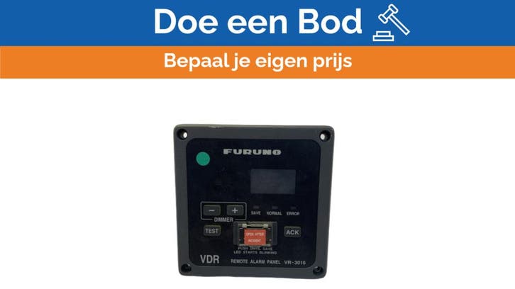 Bieden: Furuno VR-3016 VDR Remote Alarm Panel - Used, Sports nautiques & Bateaux, Instruments de navigation & Électronique maritime