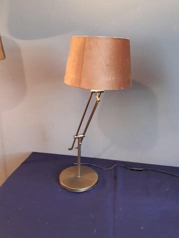 Van de Heg - Lampe (2) - Métal, Textile