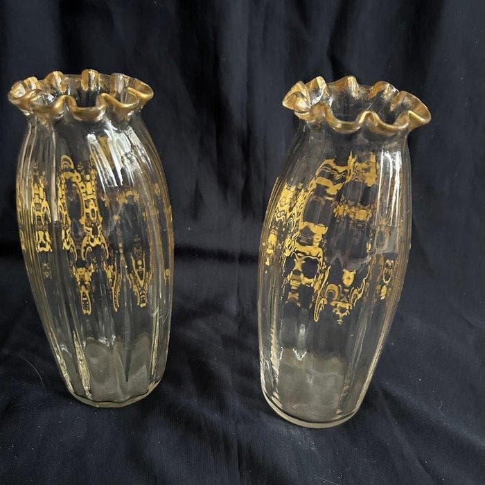 Bömen - Karlsbad - Pot - Glas, Antiquités & Art, Antiquités | Verre & Cristal