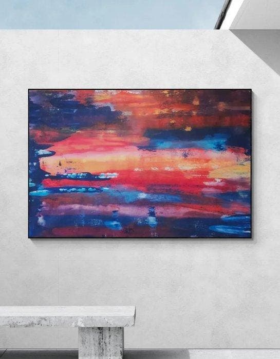 Bri Debernardi - AFTER THE STORM- XXL, Antiek en Kunst, Kunst | Schilderijen | Modern