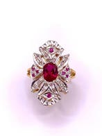 Sans prix de réserve - Bague de cocktail - 9 carats Or