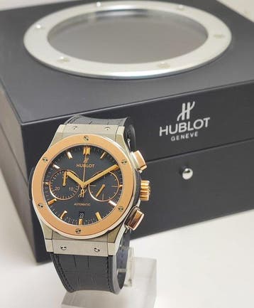 Hublot - Classic Fusion Titanium King Gold - 521.NO.1181.LR, Nieuw