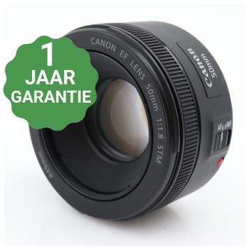 10% korting | Canon EF 50mm F/1.8 STM | Tweedehands, Verzenden