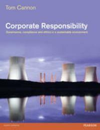 Corporate Responsibility 9780273738732 Cannon Tom, Boeken, Verzenden, Gelezen, Cannon Tom