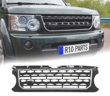 GRILLE POUR LAND ROVER DISCOVERY IV 09-16 NOIR BILLANT CHROM, Verzenden