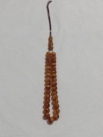 Ambre Chapelet - 58 cm - Chapelet de perles de prière rares
