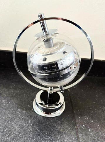 Huger - Station météo - Verre, Chrome - Allemand Huger