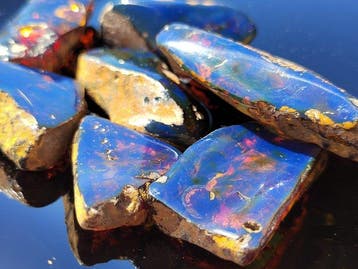 Blauwe Amber - Hoge Kwaliteit!- 68 g