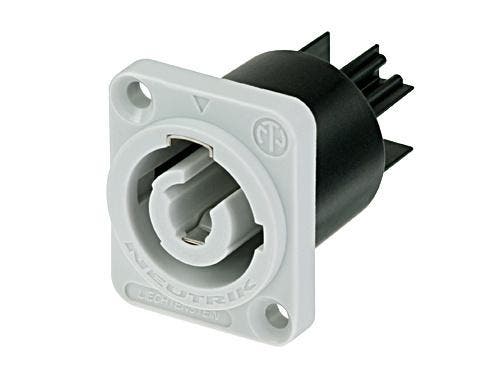 Neutrik Powercon wit chassis, Doe-het-zelf en Bouw, Elektriciteit en Kabels, Ophalen of Verzenden