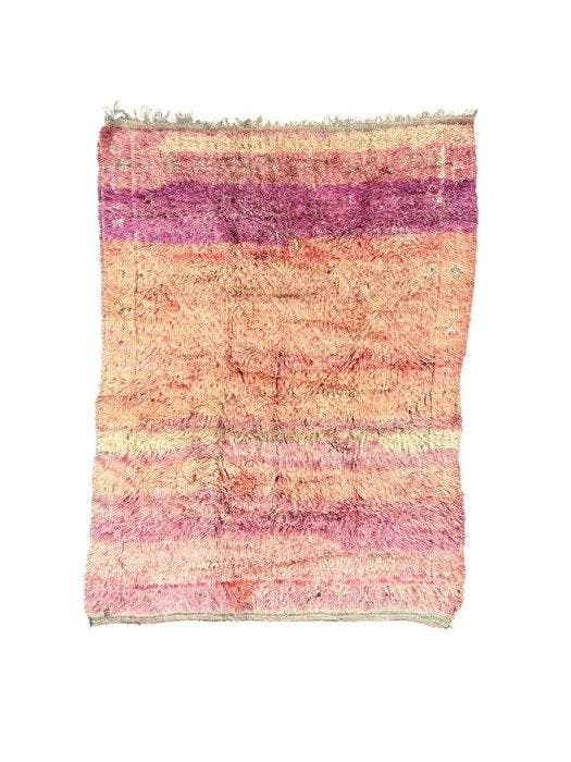 Marokkaans Boujad tapijt – Mid-century Modern handgemaakt, Huis en Inrichting, Stoffering | Tapijten en Vloerkleden