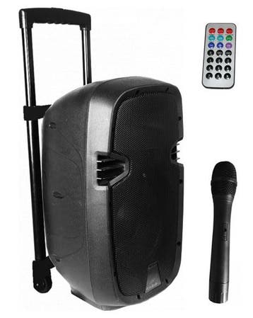 Ibiza Sound HYBRID10VHF-BT Mobiele Bluetooth Luidspreker Box, Nieuw