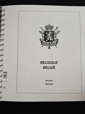 België 1990/1997 - Lindner LX album volledig gevuld met