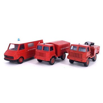 Solido 1:50 - Voiture miniature (3) - Firefighter Vehicles -, Nieuw
