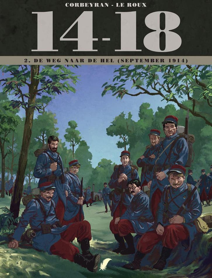 De wegen van de hel (september 1914) / 14-18 / 2, Livres, BD, Envoi