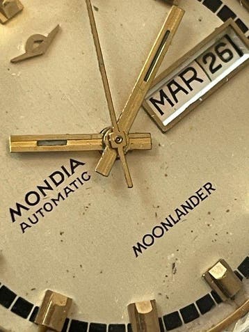 Mondia - Moonlander - Zonder minimumprijs - Heren -, Handtassen en Accessoires, Horloges | Heren, Nieuw