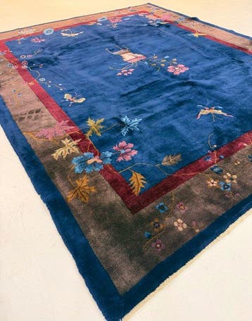 Handgeknoopte antieke Chinese tapijt – Art Deco - Tapijt -, Nieuw