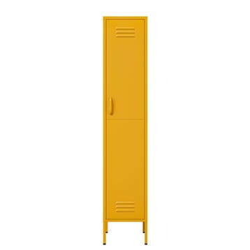 Lendo Online Lockerkast Metaal 35x50x180 cm Geel, Verzenden